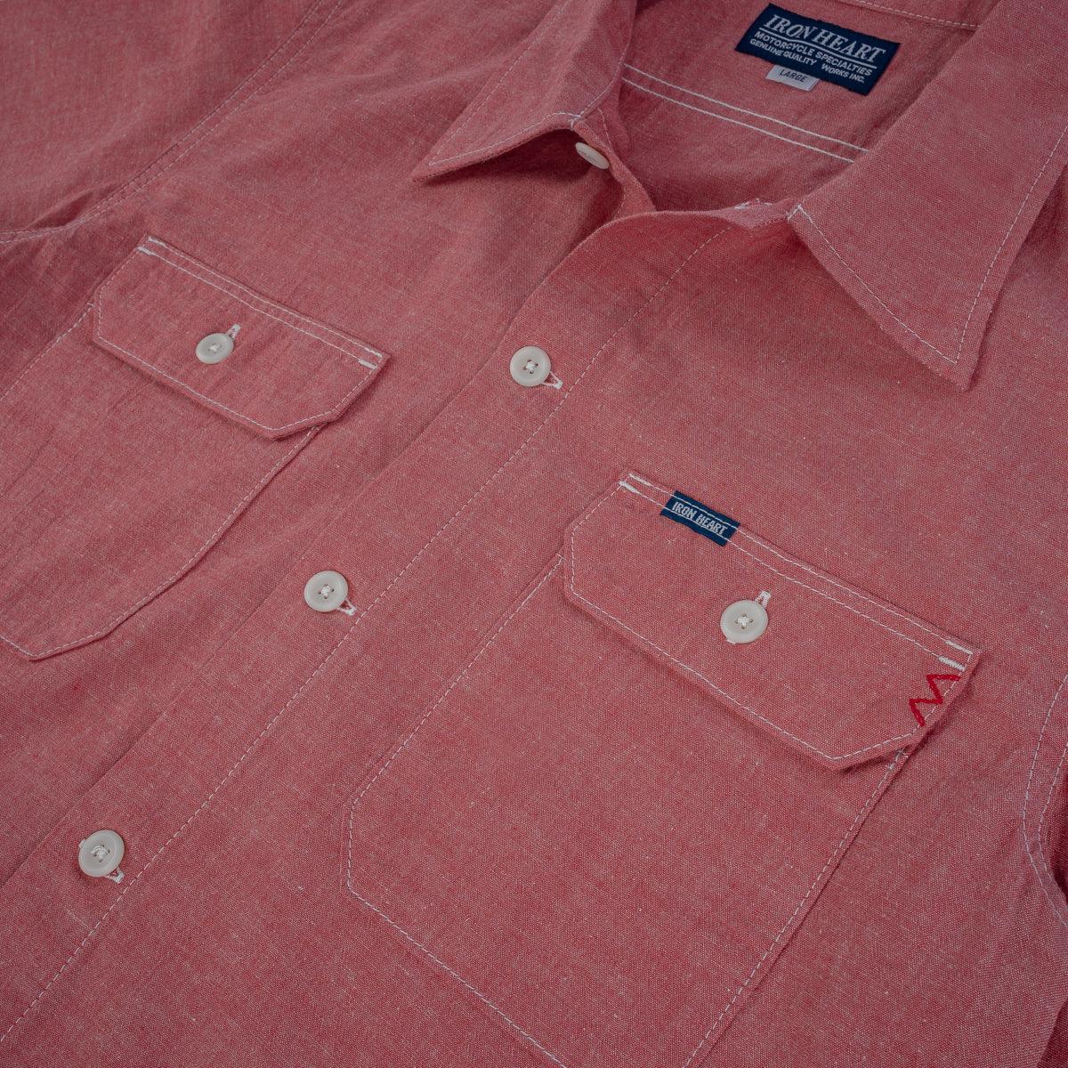 Iron Heart IHSH-388 (SS24) 4oz Selvedge Short Sleeved Summer - Image 11