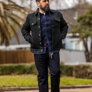 Iron Heart IH-9526PJ Superblack Non-Fade 21oz Denim Modified Type III