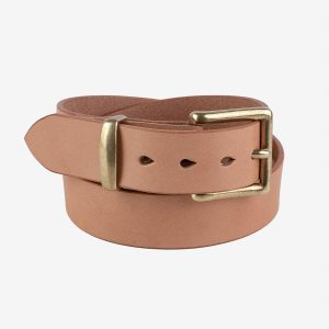 Iron Heart IHB-10-NAT Heavy Duty "Tochigi" Leather Belt
