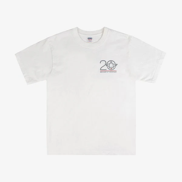 Iron Heart IHPT-ANNY20 7.5oz Printed "20th Anniversary" Loopwheel Crew Neck T-Shirt - Image 3