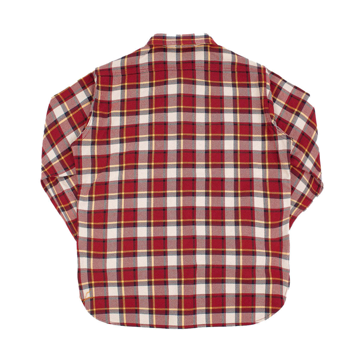 Iron Heart IHSH-334-WORK (FW22) Ultra Heavy Flannel Classic Check Work Shirt - Image 3
