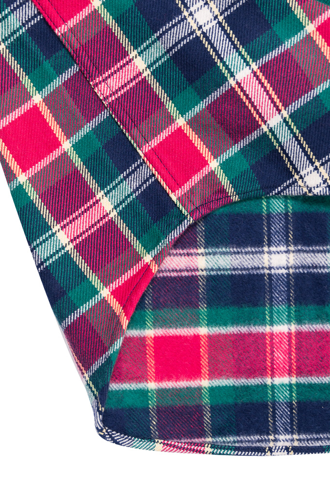 Iron Heart IHSH-336 Ultra Heavy Flannel Crazy Check Western Shirt - Image 11