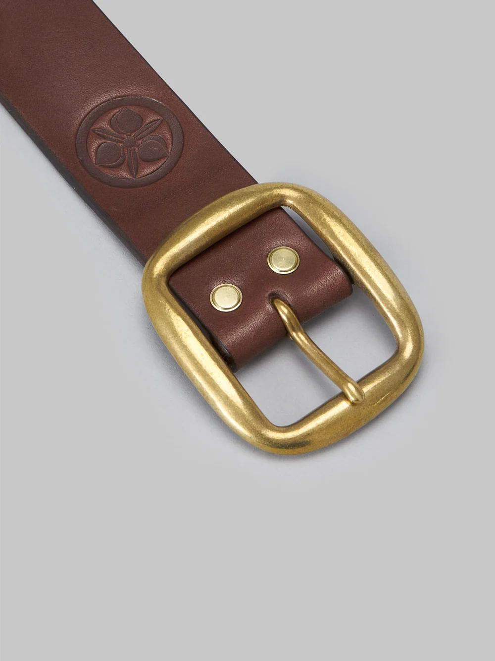 Momotaro AS-58 Custom Made Leather Belt - Image 7