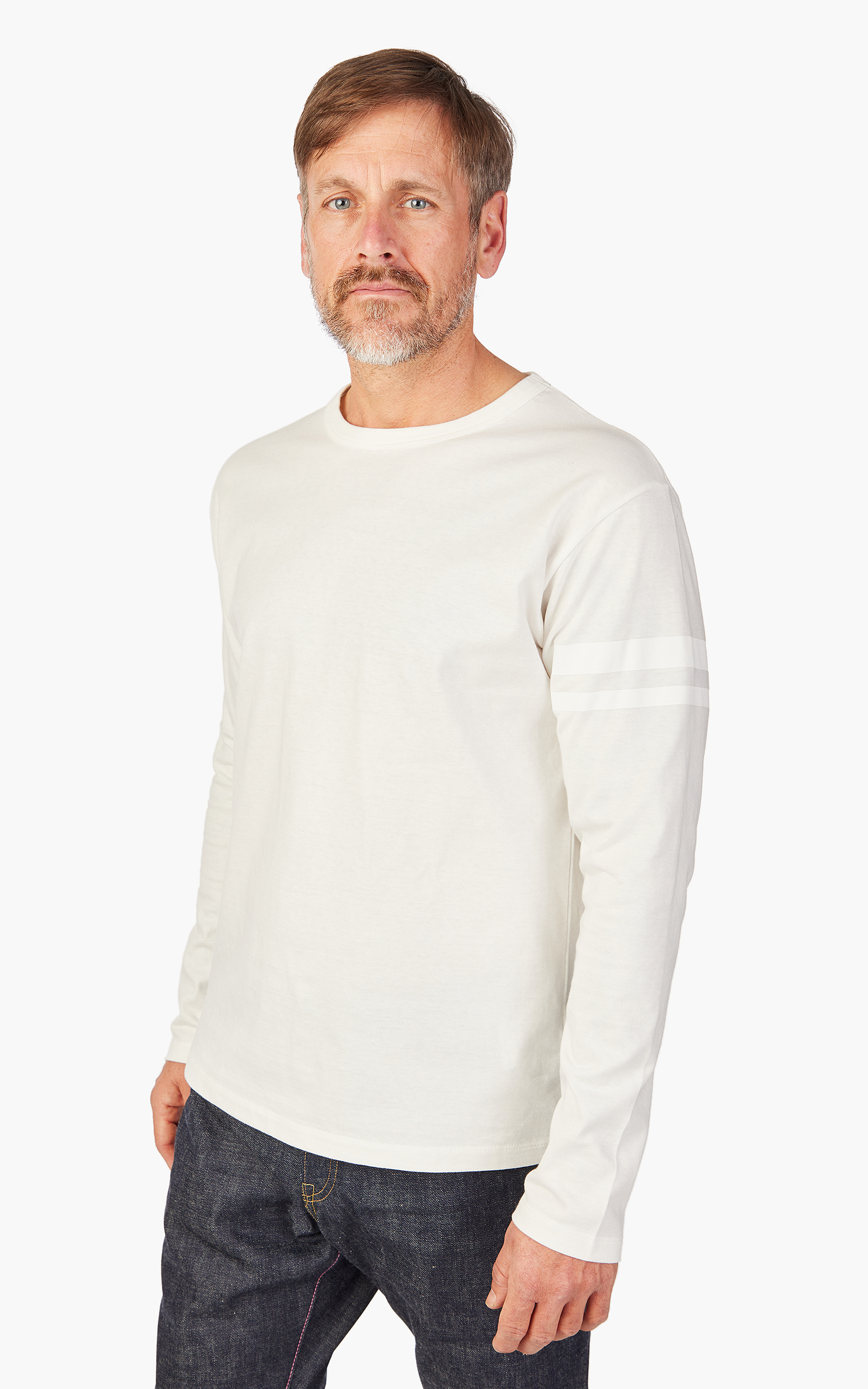 Momotaro MT001 100% Zimbabwe Cotton Long Sleeve T-shirts - Image 17