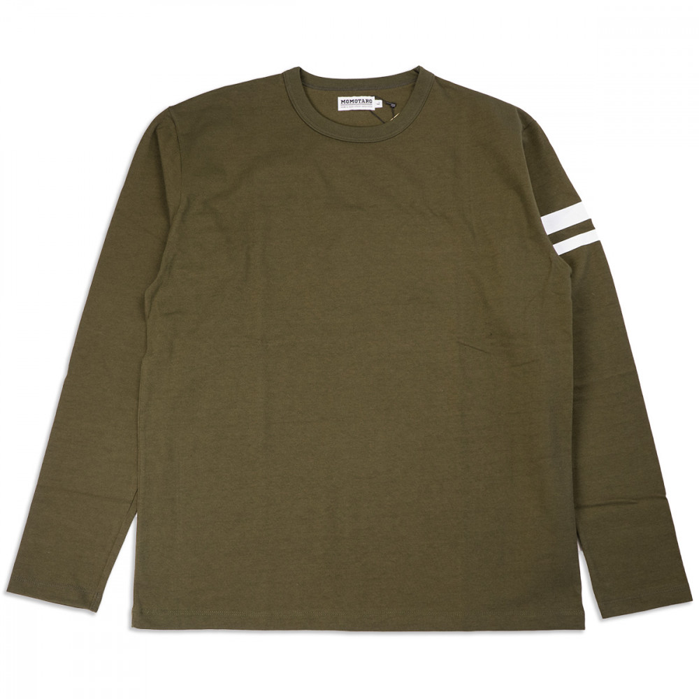 Momotaro MT001 100% Zimbabwe Cotton Long Sleeve T-shirts - Image 3