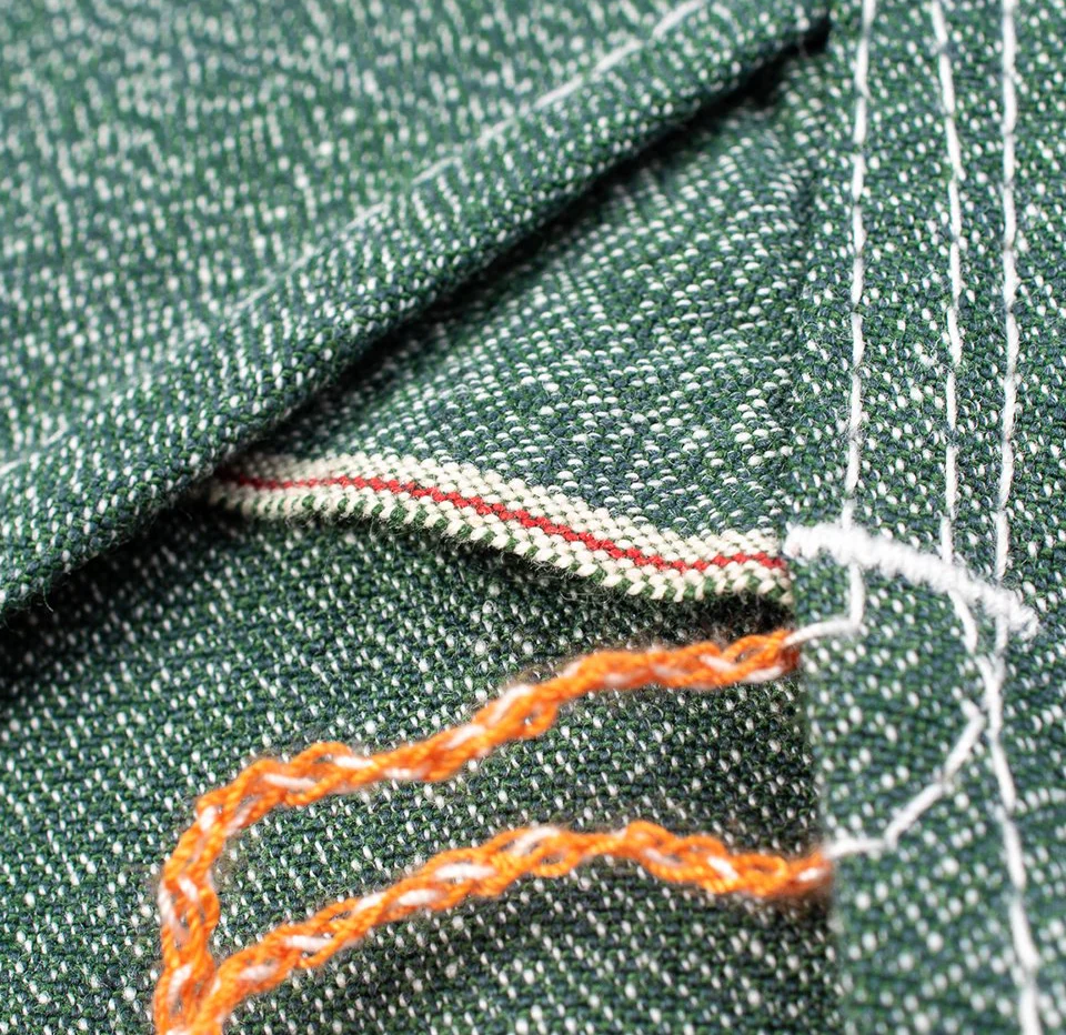 Iron Heart IHSH-289 Mock Twist Selvedge Chambray Western Shirt - Image 11