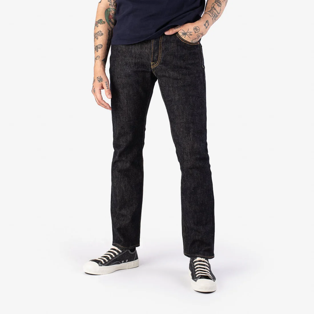 Iron Heart IH-777-SST 21oz Selvedge Shinayaka Denim - Super Slim Tapered