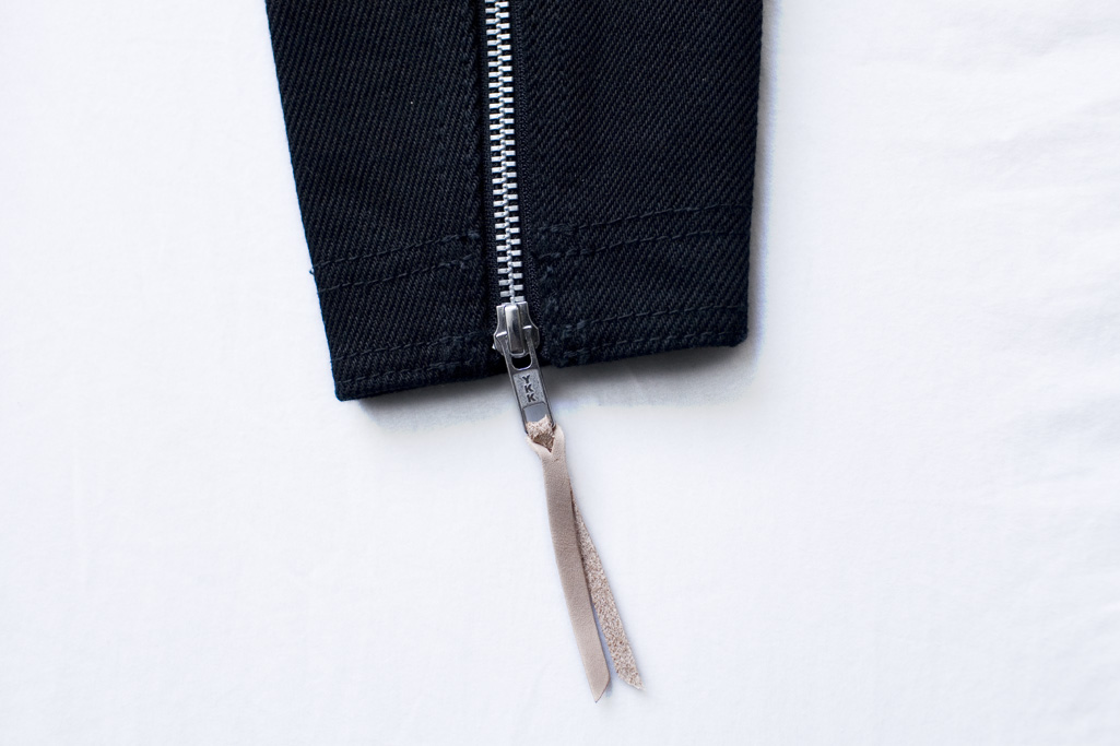 Iron Heart IH-9527J Superblack Non-Fade 21oz Denim Rider's Jacket - Image 6