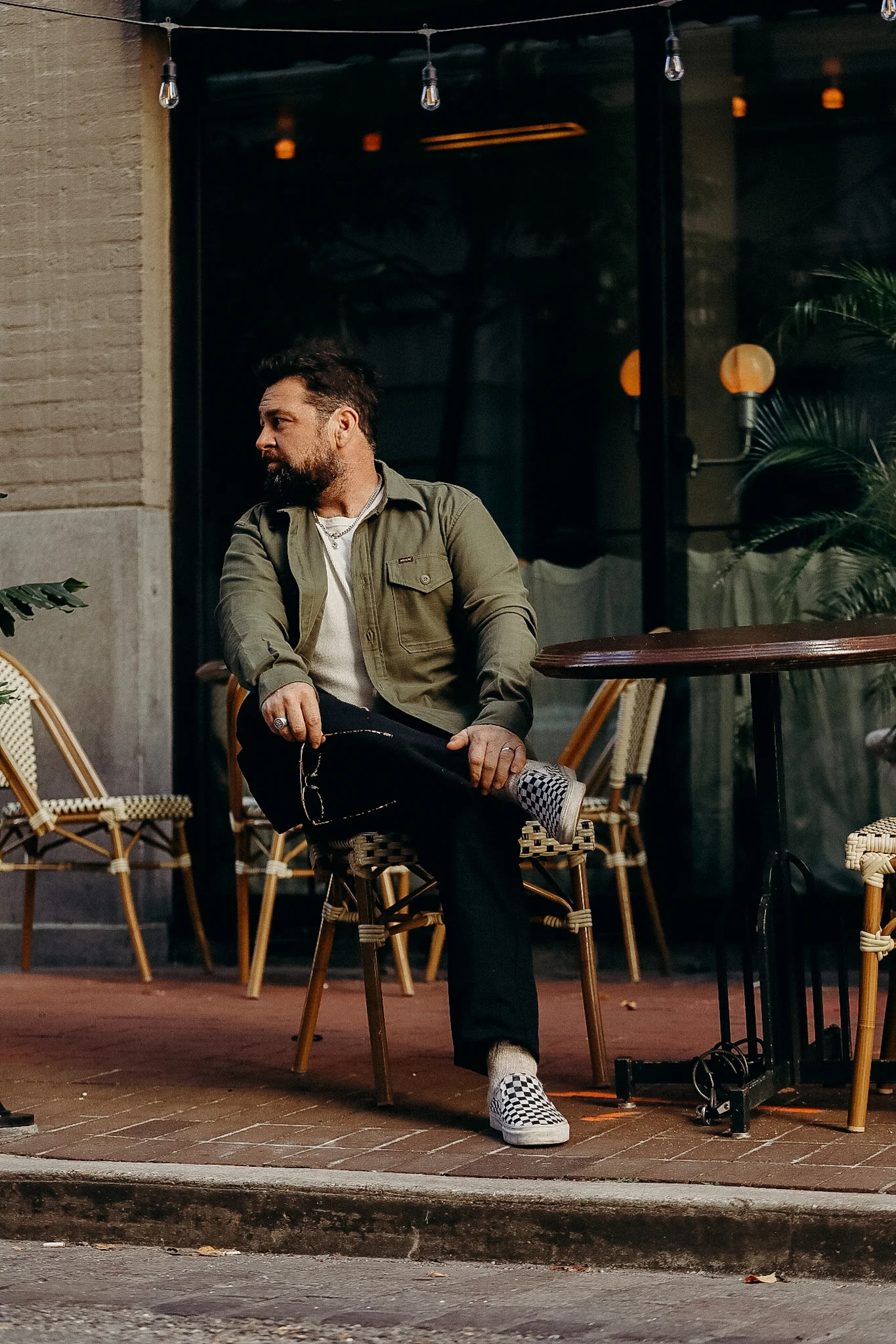 Iron Heart IHSH-328-GRN (FW22) 7oz Back Satin Military CPO Shirt - Image 9