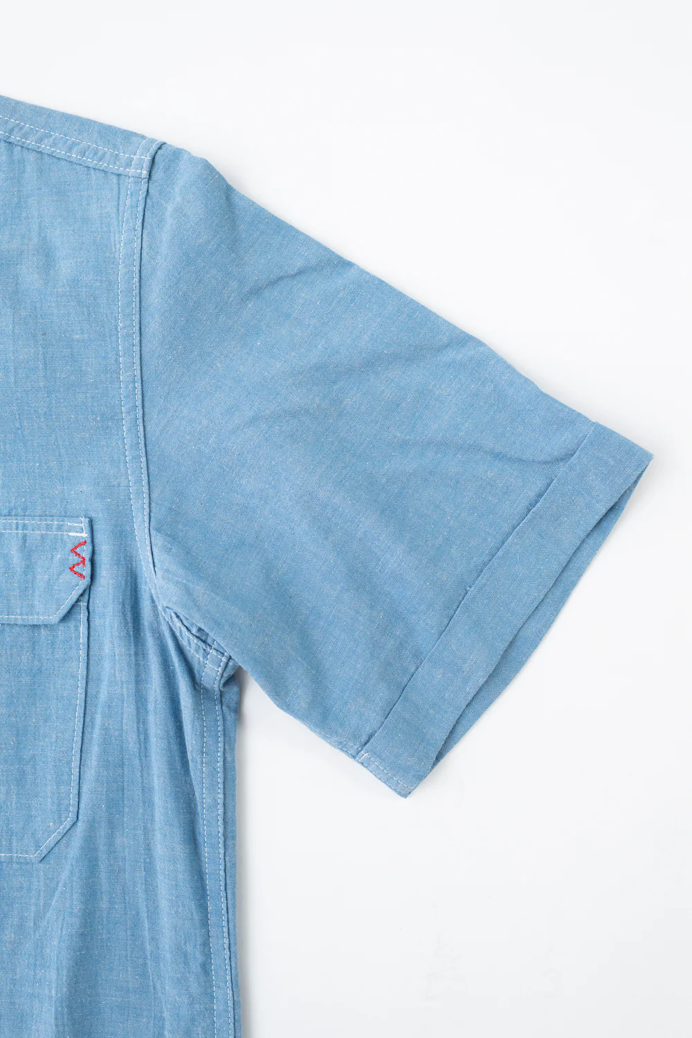 Iron Heart IHSH-388 (SS24) 4oz Selvedge Short Sleeved Summer - Image 8