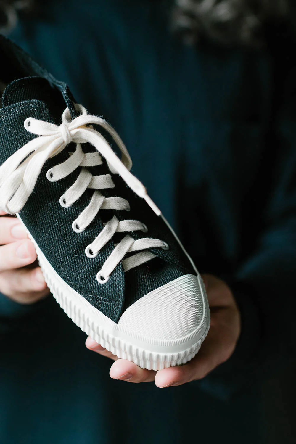 Iron Heart IHSN-01 21oz Denim Low-Top Sneakers - Image 14