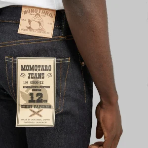 Momotaro 0306-12 12oz Zimbabwe Cotton Tight Tapered Pants