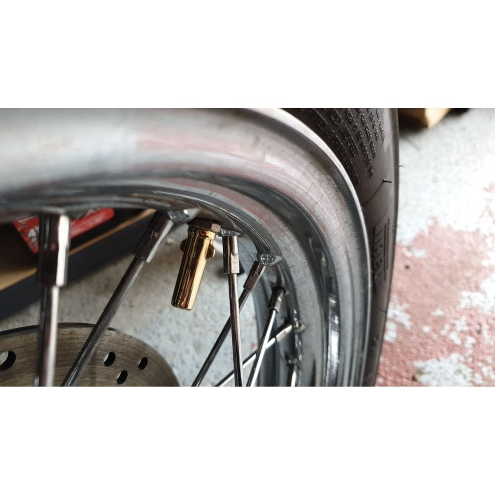 Nắp Van Bánh Xe Motone Ballista Vintage Michelin Style - Brass - MMU071 - Image 8