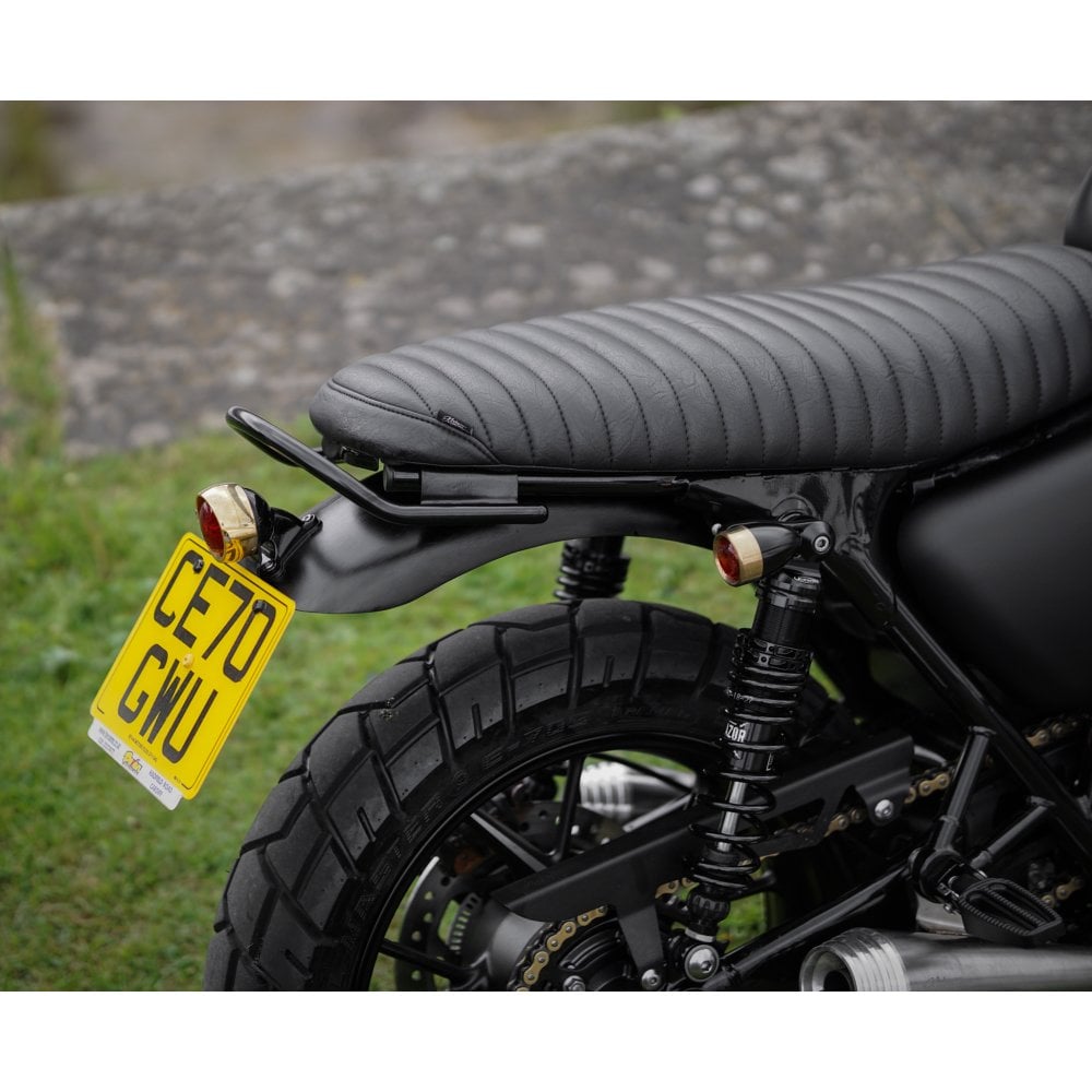 Bộ đèn xi nhan Motone Custom Billet - Black/BRASS Bezels - 2xXNM003 - Image 8