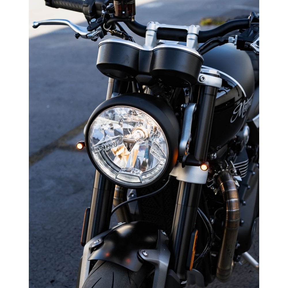 Giá Gắn Xi Nhan Motone 8mm - Anodised Black - ADT002 - Image 4