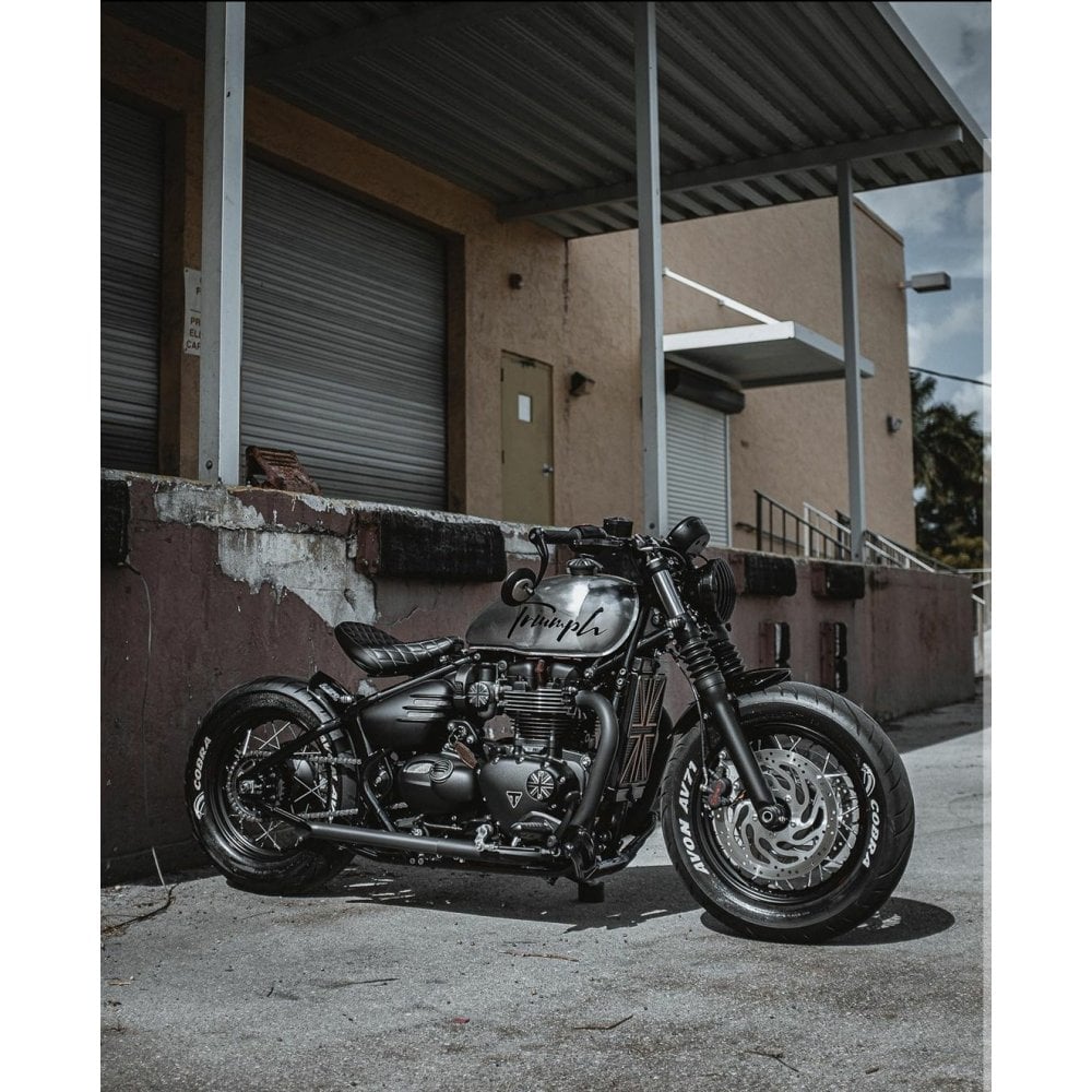 Nắp Lốc Máy Motone Union Jack - Black/Polish Contrast Finish - MMU021 - Image 5