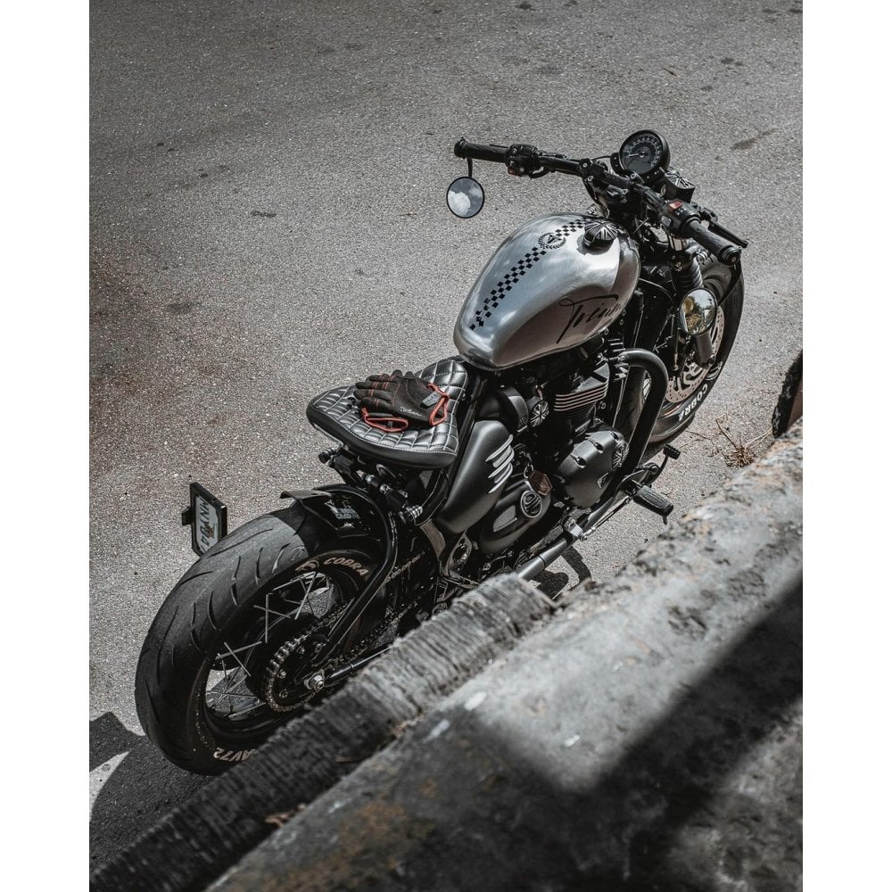 Cặp 2 Ốp Bình Xăng Con Motone Union Jack - Black/Contrast Polish - MMU009 - Image 6