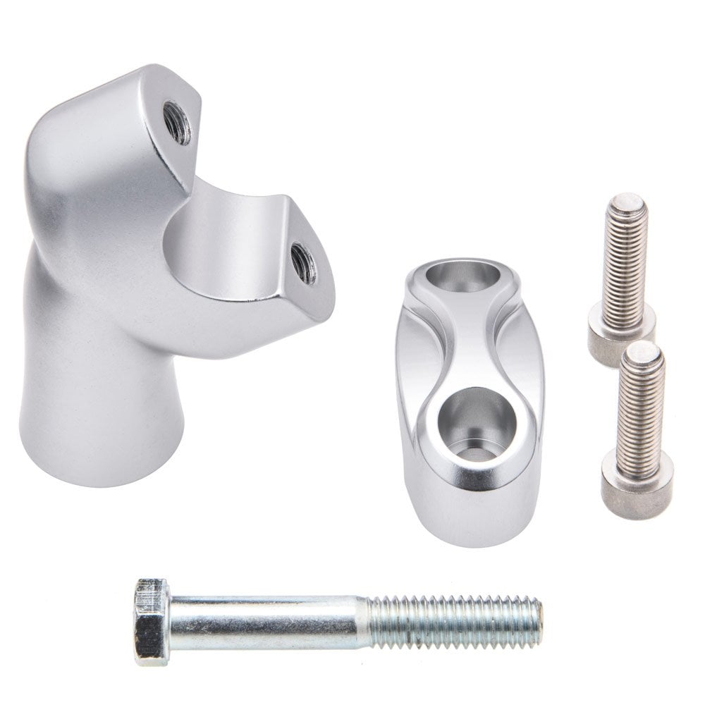 Gù Nâng Ghi Đông Motone 1 inch - Clear Anodised - Image 5